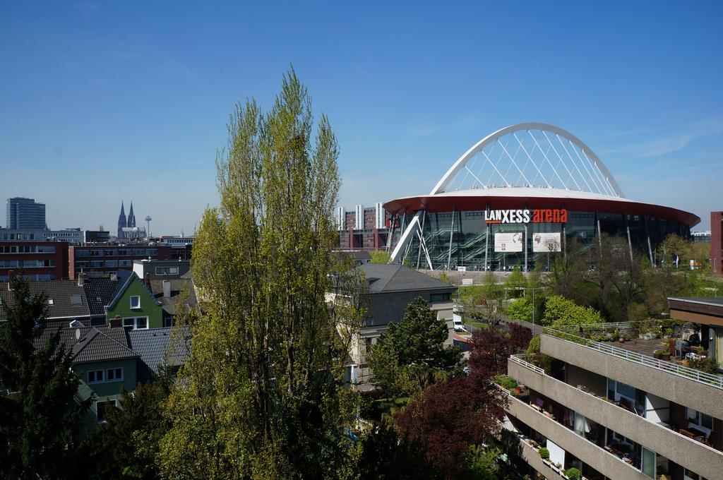 Ferienwohnung Köln Deutz/Messe, Lanxess Arena Exterior foto