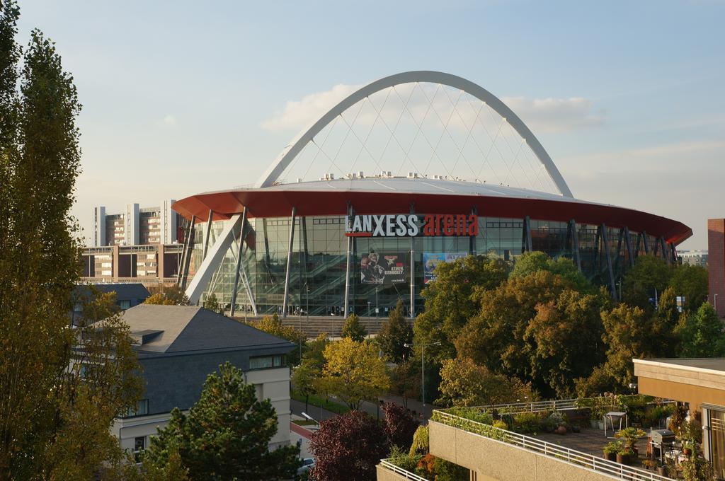 Ferienwohnung Köln Deutz/Messe, Lanxess Arena Exterior foto